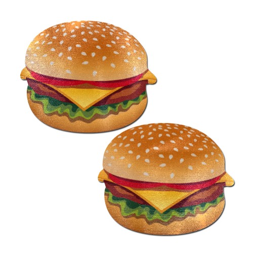 Pastease Burger Delicious Cheeseburger Nipple Pasties