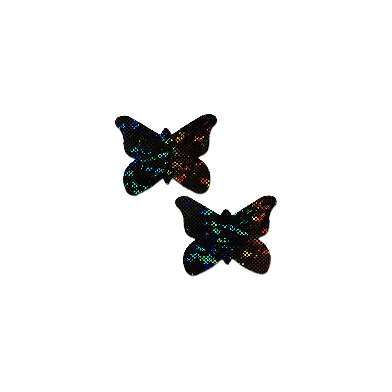 Pastease Butterfly Shattered Glass Glitter Nipple Pasties