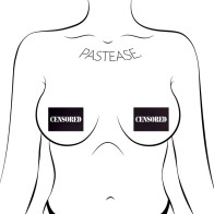 Pastease Censurado Pasties Negras para Pezones