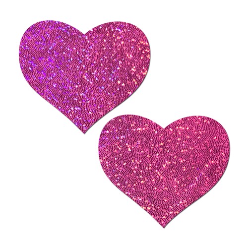 Bubblegum Pink Hearts Nipple Pasties for Sensational Teasing