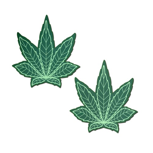 Pastease Indica Pot Leaf Nipple Pasties