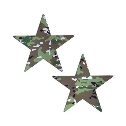 Pastease Nautical Star Camouflage Nipple Pasties