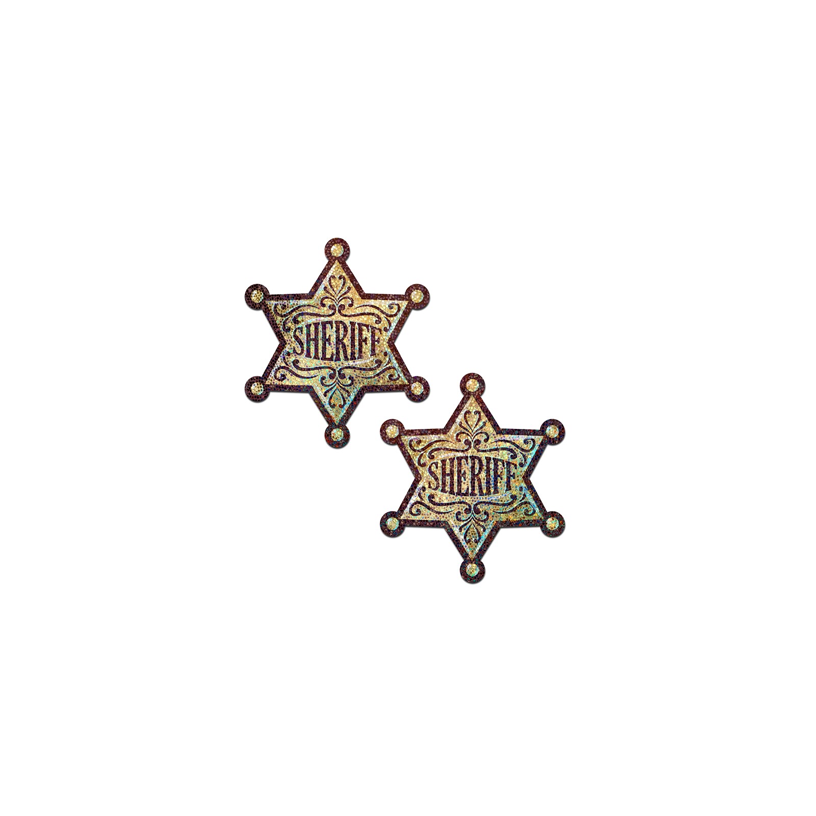 Pastease Estrellas Sheriff Pasties