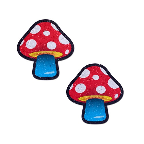 Pastease Mushroom Colorful Shroom Nipple Pasties