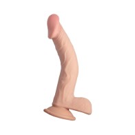 Realcocks Dildo Doble Capa de 9 Pulgadas Beige