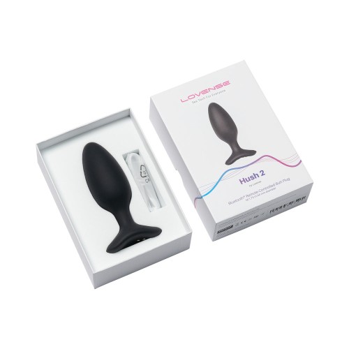 Lovense Hush 2 Remote-Controlled Vibrating Butt Plug