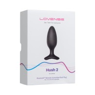 Lovense Hush 2 Remote-Controlled Vibrating Butt Plug