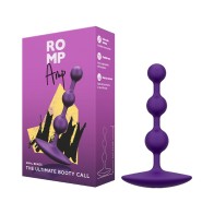 Plug Anal de Silicona ROMP Amp Púrpura Oscuro