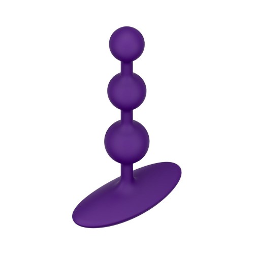 ROMP Amp Dark Purple Silicone Anal Plug