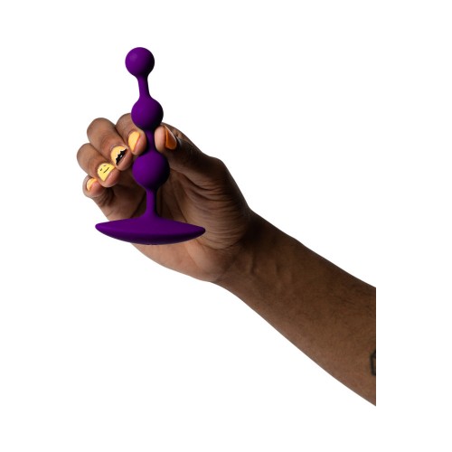 ROMP Amp Dark Purple Silicone Anal Plug