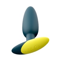 ROMP Bass Rechargeable Silicone Vibrating Anal Plug Dark Green - Ultimate Pleasure