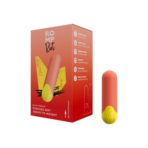 ROMP Riot Rechargeable Bullet Vibrator - Powerful Compact Pleasure