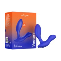 We-Vibe Vector+ Masajeador Prostático Doble Estímulo Azul Real