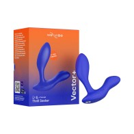 We-Vibe Vector+ Masajeador Prostático Doble Estímulo Azul Real