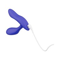 We-Vibe Vector+ Masajeador Prostático Doble Estímulo Azul Real