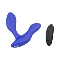 We-Vibe Vector+ Masajeador Prostático Doble Estímulo Azul Real