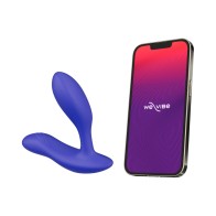 We-Vibe Vector+ Masajeador Prostático Doble Estímulo Azul Real