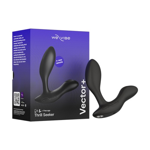 We-Vibe Vector+ Masajeador de Doble Estimulación para Placer Potente