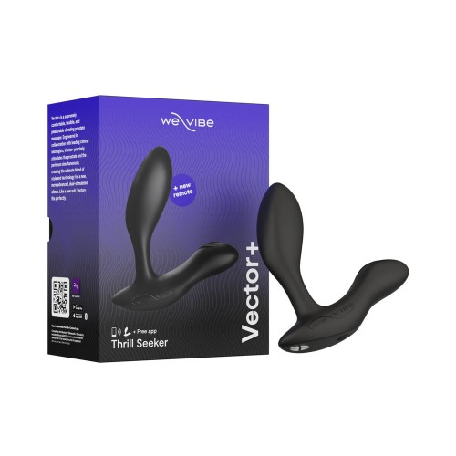 We-Vibe Vector+ Dual Stimulation Massager for Powerful Pleasure