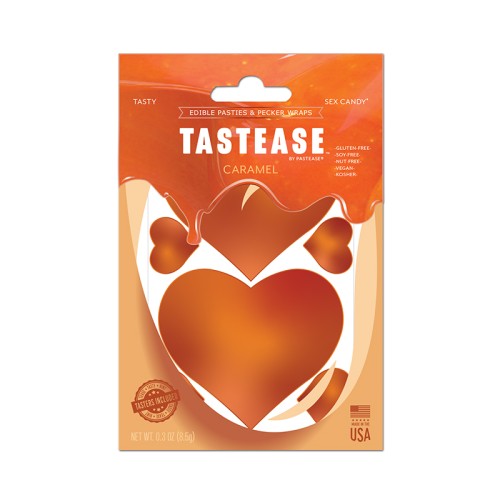 Tastease Caramel Candy Edible Pasties