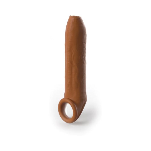 Fantasy X-tensions Elite Uncut 7 in Silicone Sleeve with Strap Tan