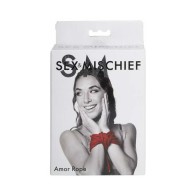 Sportsheets Sex & Mischief Amor Rope 2-Piece Red