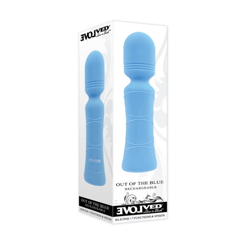 Evolved Out Of The Blue Rechargeable Silicone Wand