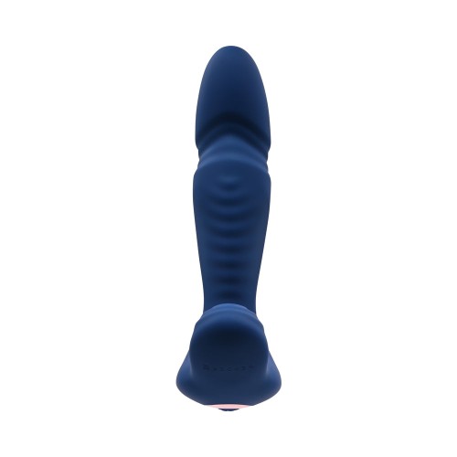 Vibrador Thrusting True Blue Gender X