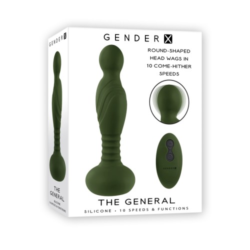 Gender X El General - Potente Vibrador de Doble Motor