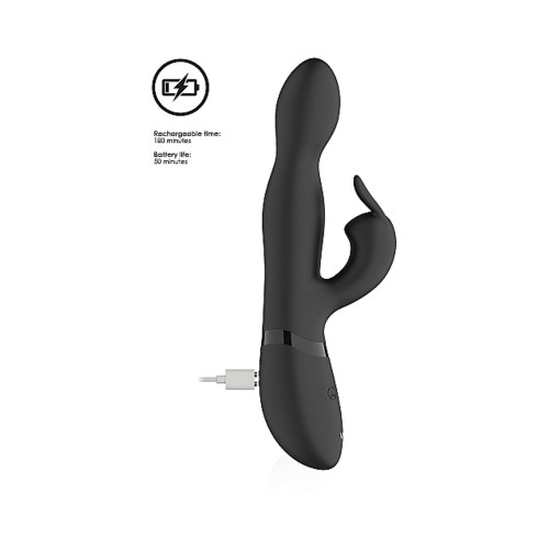 Vibrador Conejito de Silicona Rotativa VIVE NIVA