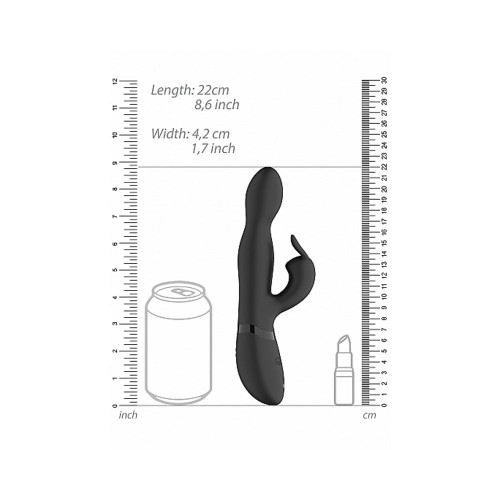 Vibrador Conejito de Silicona Rotativa VIVE NIVA