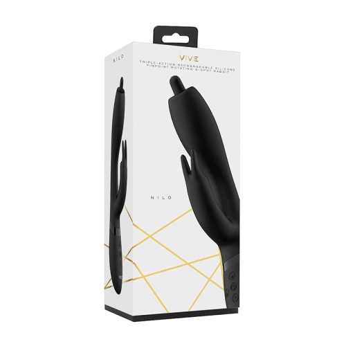 Vibrador Conejo Recargable VIVE NILO - Placer Indulgente