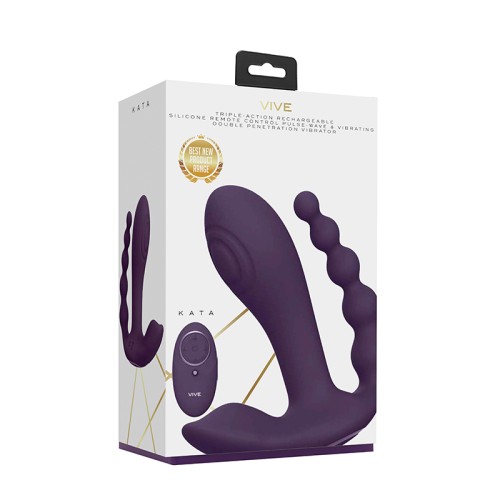 VIVE KATA Triple Motor Vibrator for Ultimate Pleasure