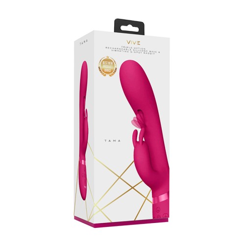 VIVE TAMA Rechargeable Wave Rabbit Vibrator