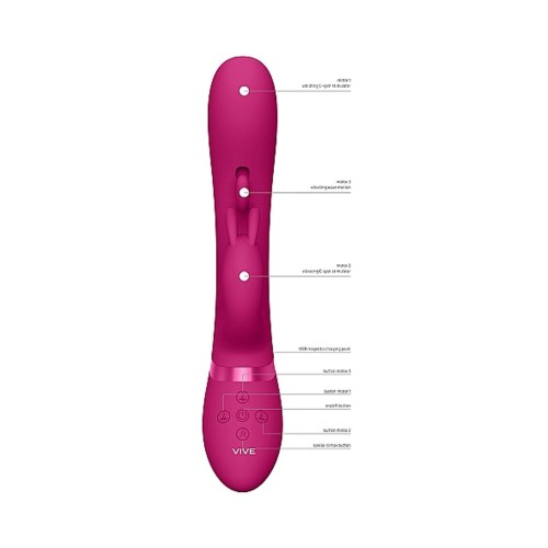 VIVE TAMA Rechargeable Wave Rabbit Vibrator