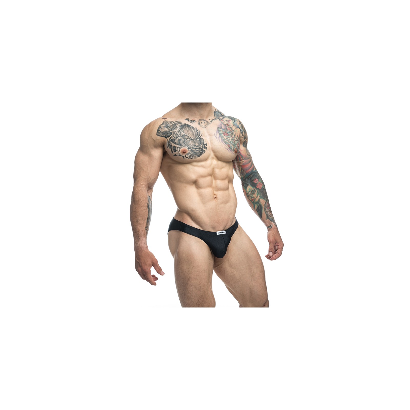 MaleBasics JUSTIN SIMON Bikini Clásico Negro 2XL