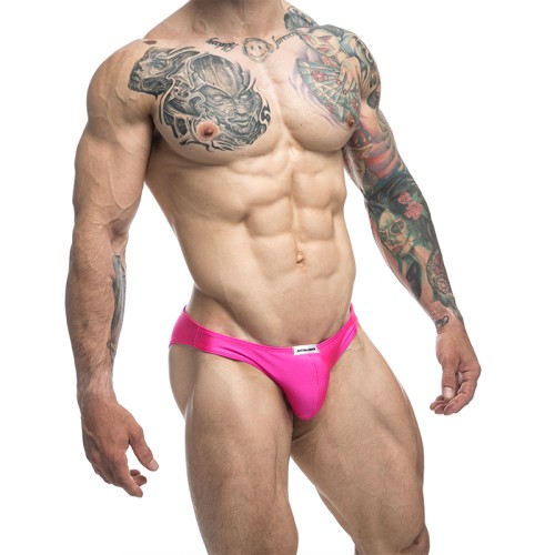 MaleBasics JUSTIN + SIMON Bikini Clásico Rosa Talla S