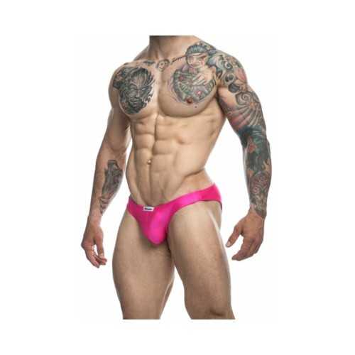 MaleBasics JUSTIN + SIMON Classic Bikini Pink Size S