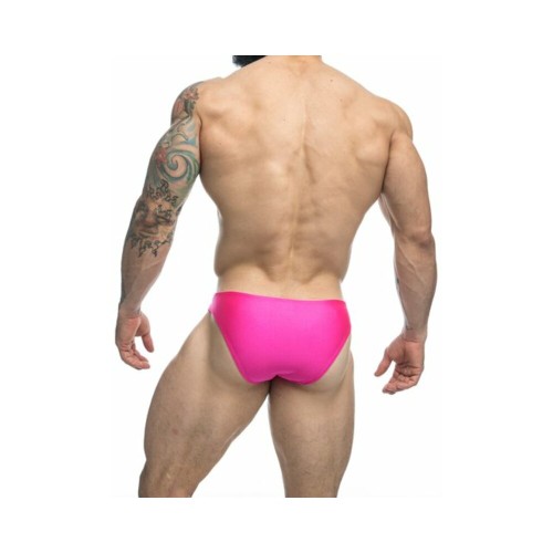 MaleBasics JUSTIN + SIMON Bikini Clásico Rosa Talla S