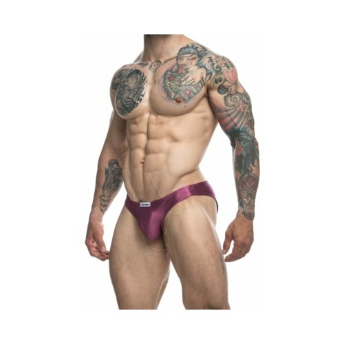 MaleBasics JUSTIN + SIMON Bikini Clásico Vino