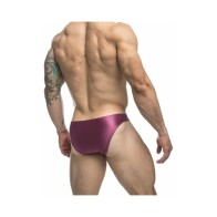 MaleBasics JUSTIN + SIMON Bikini Clásico Vino