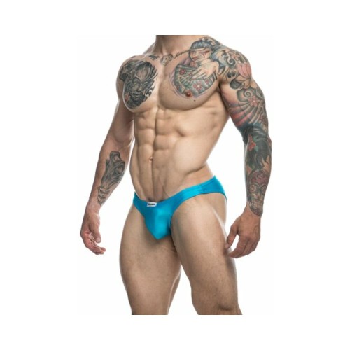 Bikini Clásico MaleBasics JUSTIN + SIMON Turquesa Talla S