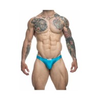 MaleBasics JUSTIN + SIMON Classic Bikini Turquoise Small