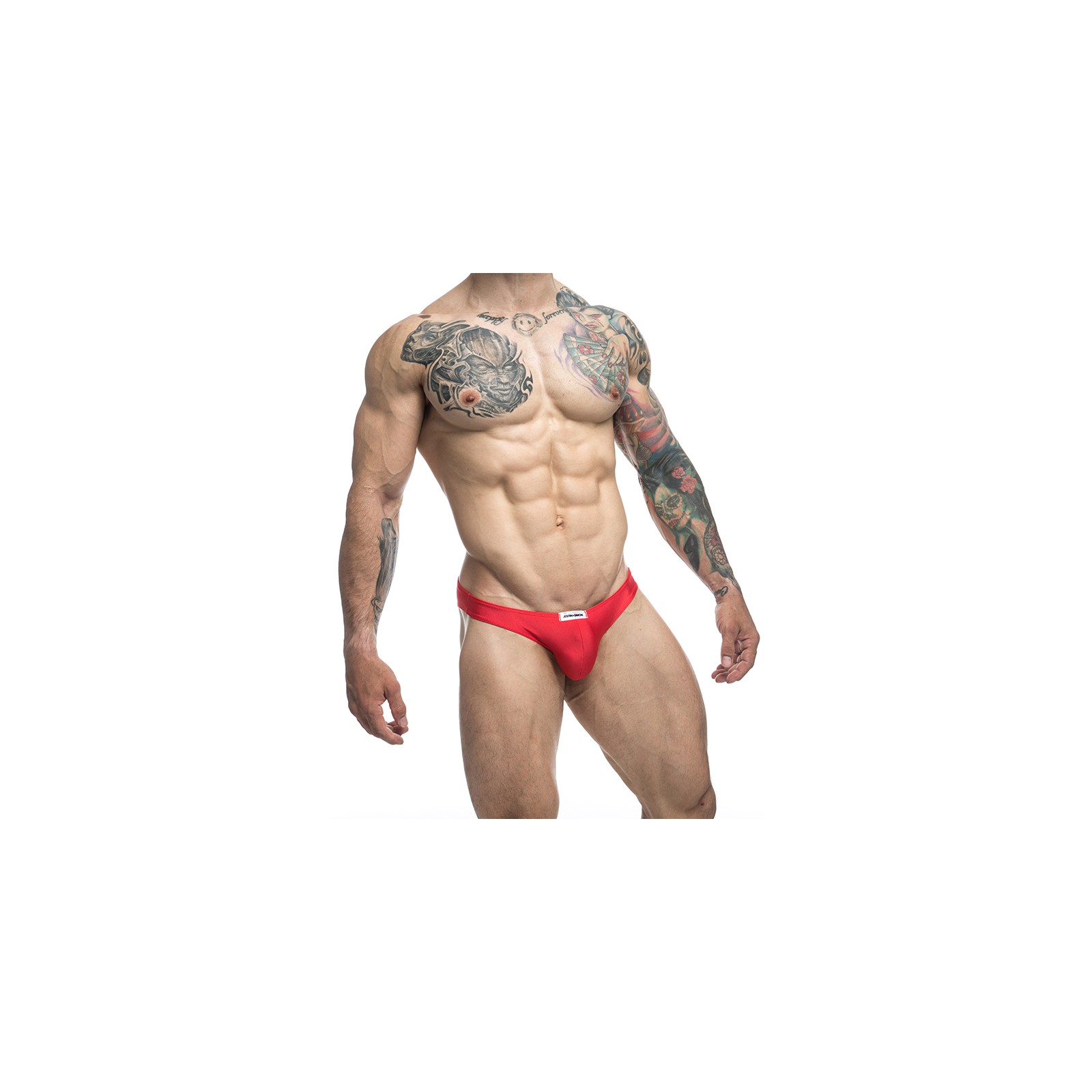 MaleBasics JUSTIN + SIMON Classic Bikini Red 2XL