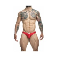 MaleBasics JUSTIN + SIMON Classic Bikini Red 2XL