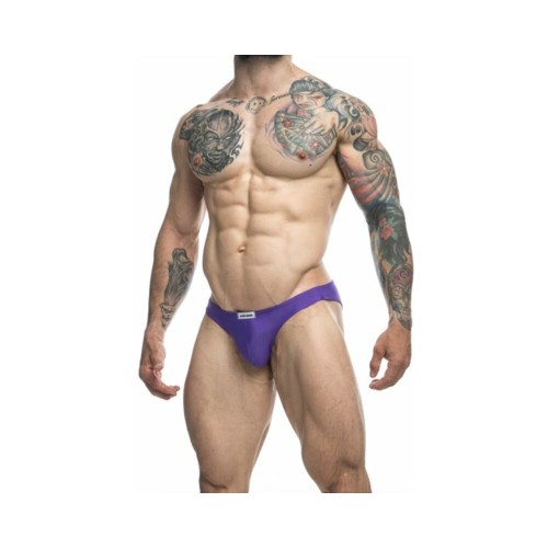 MaleBasics JUSTIN + SIMON Bañador Clásico Morado S