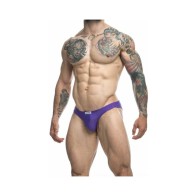 MaleBasics JUSTIN + SIMON Classic Bikini Purple S