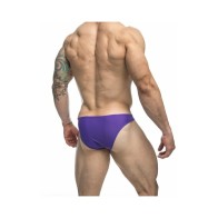 MaleBasics JUSTIN + SIMON Bañador Clásico Morado S