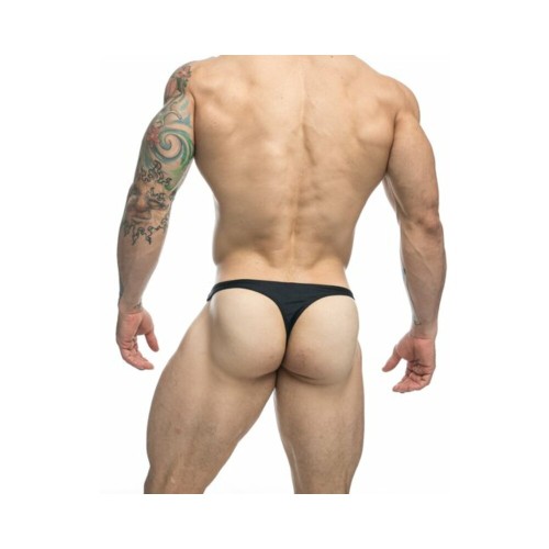 MaleBasics JUSTIN + SIMON Classic Tanga Black 2XL