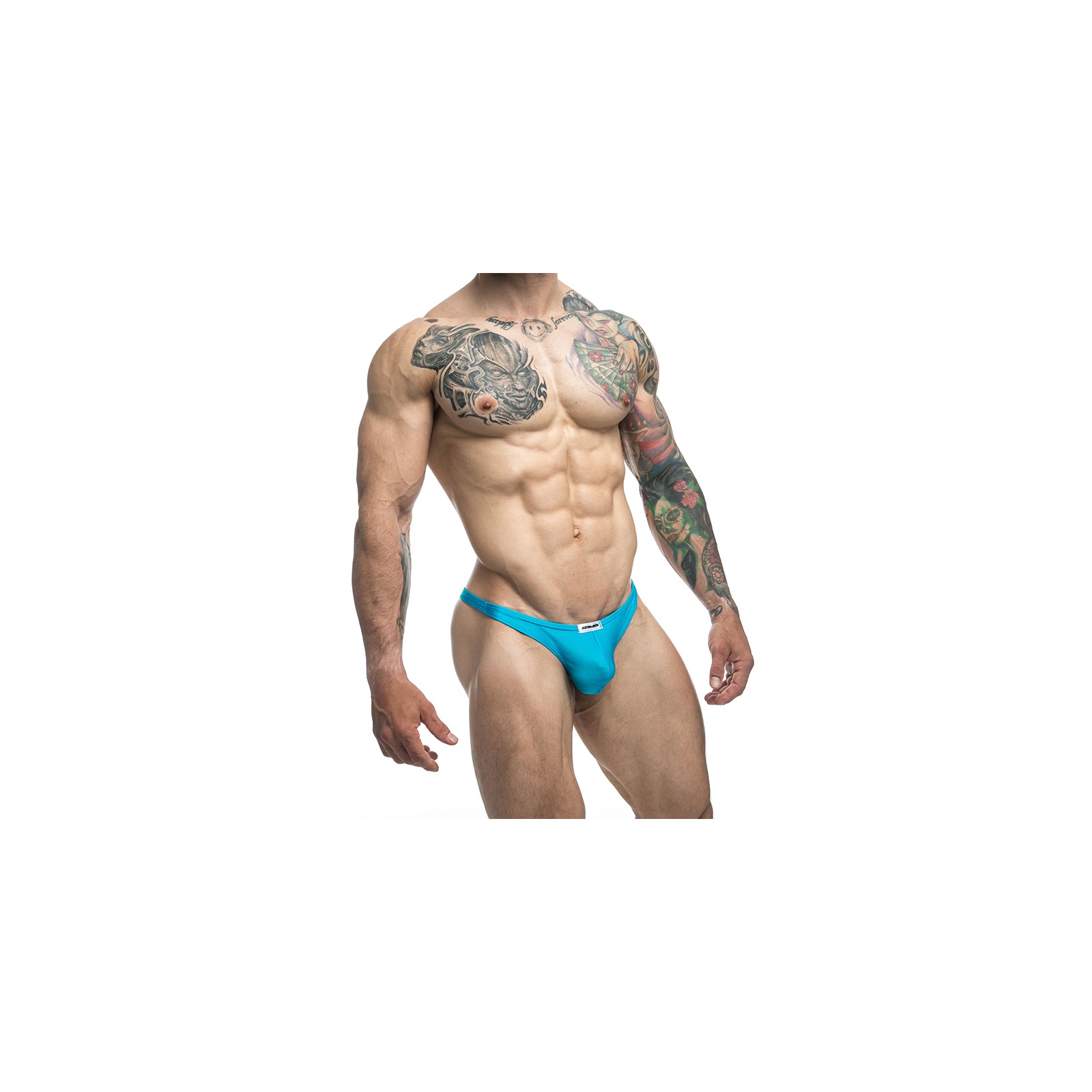 MaleBasics JUSTIN + SIMON Classic Tanga Turquoise